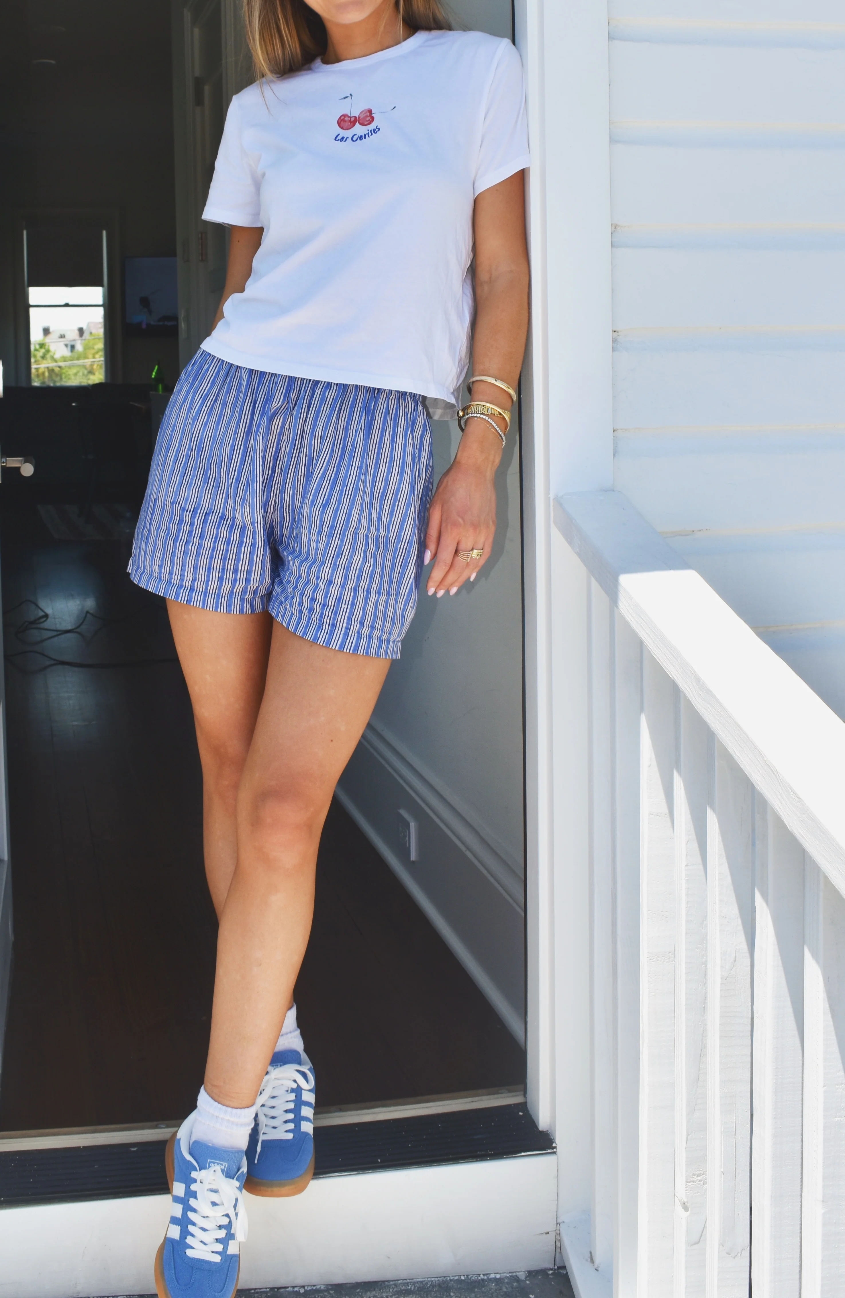 Boxer Shorts - Blue Stripe - Image 4