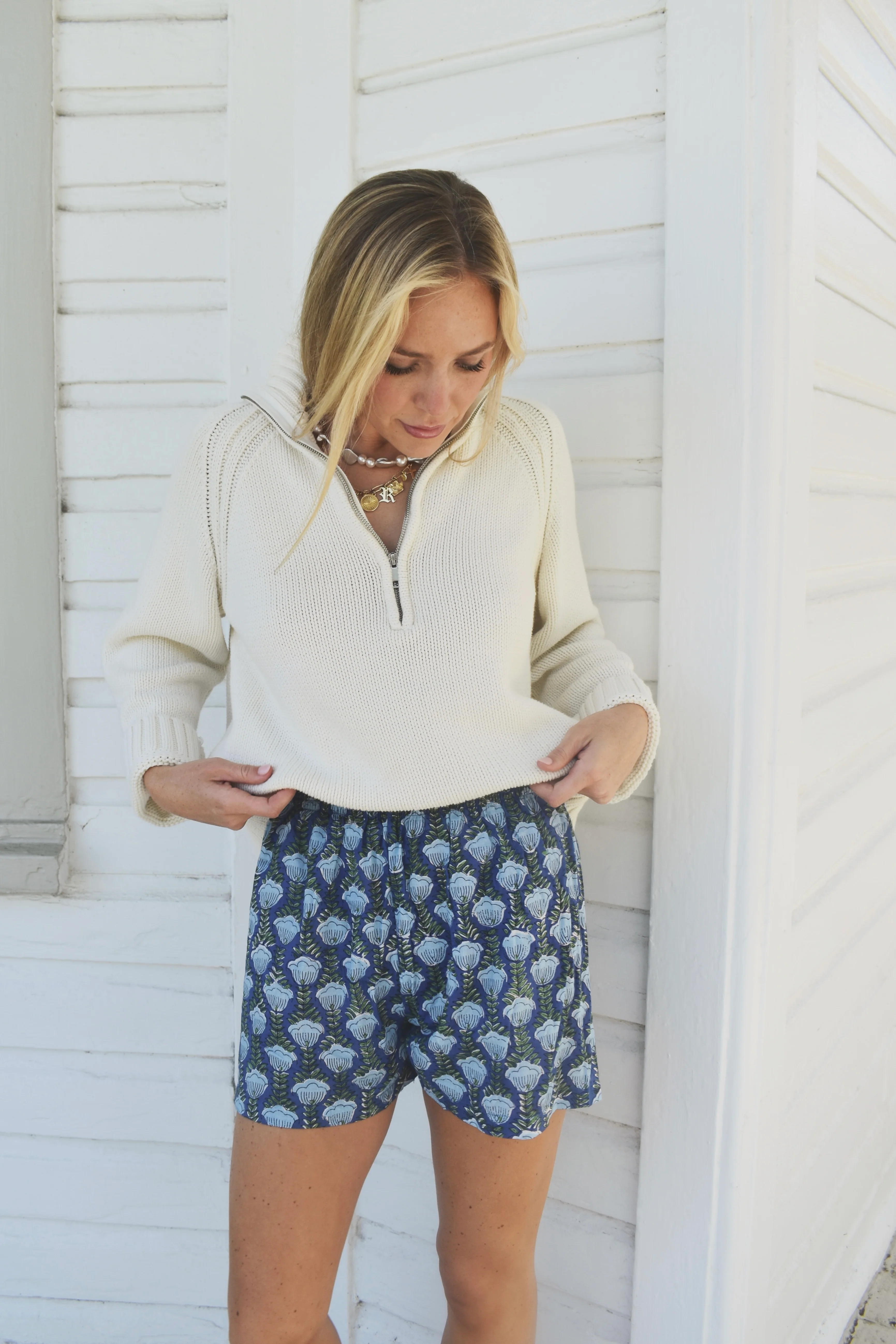Boxer Shorts - Blue Tulip - Image 3