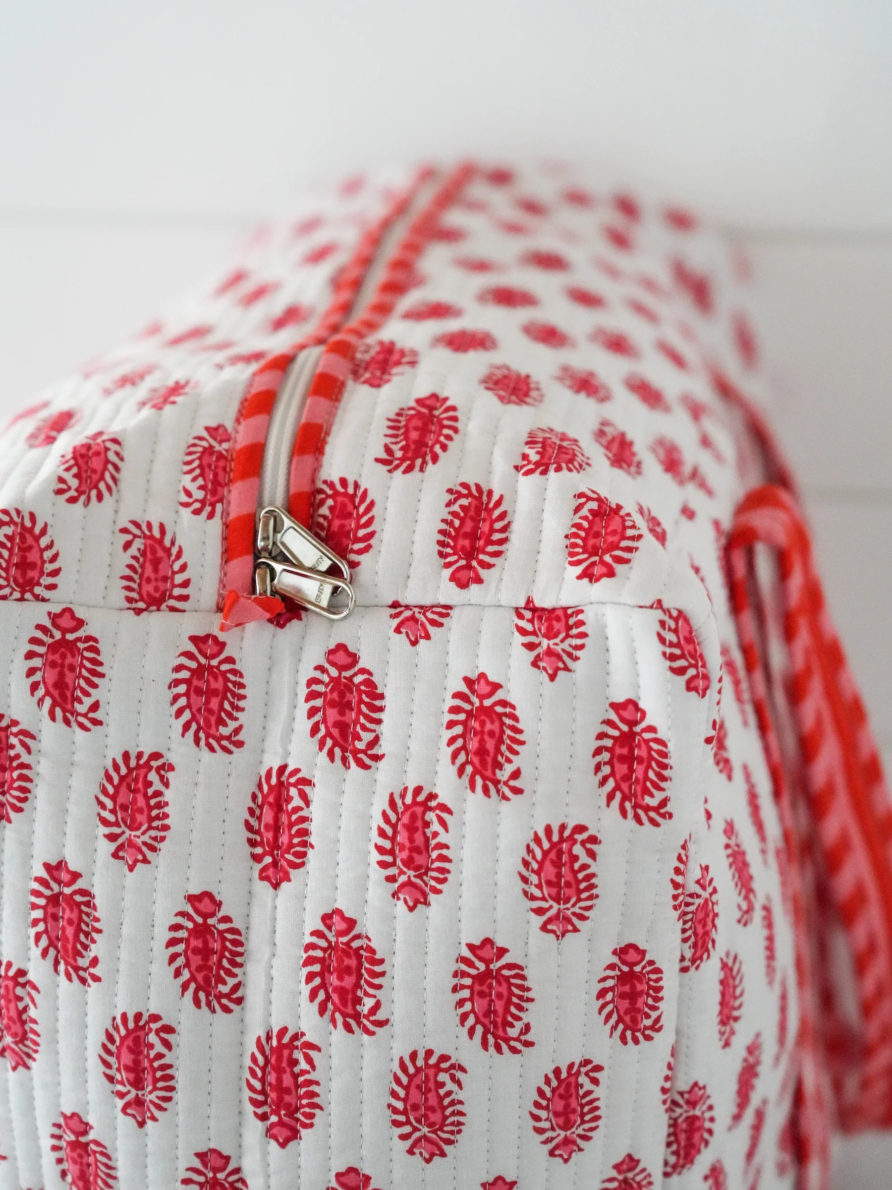 Weekender Bag - Pinkberry Paisley "Emotional Baggage" - Image 4